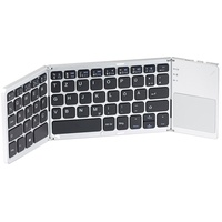 GeneralKeys Faltbare Tastatur mit Bluetooth, Touchpad für Android, iOS