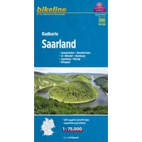 Esterbauer Bikeline Radkarte Saarland