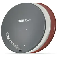 Dur-Line Select 85/90 Rot - Alu Sat-Reflektor