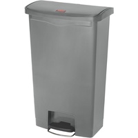 Rubbermaid Slim Jim Kunststoff Pedal vorne 68 l grey