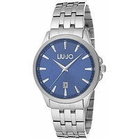Liu•Jo TLJ1081 Blau/Silber Edelstahl 40 mm TLJ1081