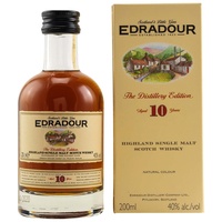 Edradour whisky 10 Years Old Highland Single Malt Scotch
