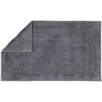 CAWÖ Badteppich Luxus Anthrazit 100 x 60 cm