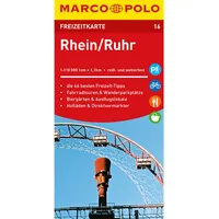 Mairdumont MARCO POLO Freizeitkarte Rhein, Ruhr 1:110 000