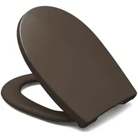Hamberger WC-Sitz Passat Toilettensitz mit SoftClose, Farbe balibraun