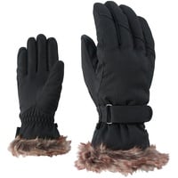 Ziener KIM lady glove (black-stru), 7,5
