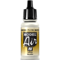 Vallejo Model Air Acrylfarbe 17 ml Weißgrau
