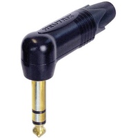 Neutrik NP3RX-B Klinken-Steckverbinder 6.35 mm Stecker, gewinkelt Polzahl: 3