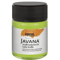 Kreul Javana Stoffmalfarbe für helle Stoffe maigrün, 50 ml