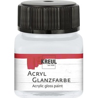 Kreul Acryl Glanzfarbe hellgrau, 20 ml