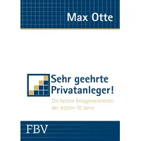 FinanzBuch Verlag Sehr geehrte Privatanleger!: