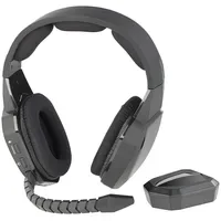 Auviso Digitales Gaming-Funk-Headset mit TOSLINK & 12-Stunden-Akku, 2,4 GHz