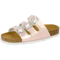 LICO Bioline Kids Shine Pantoletten Rosa 34