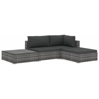 VidaXL Lounge-Set grau 46779