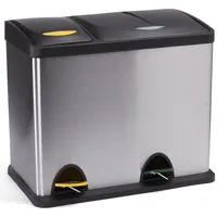 MSV Mülltrennsystem 26 l Silber