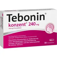 Dr. Willmar Schwabe Tebonin konzent 240 mg Filmtabletten 30