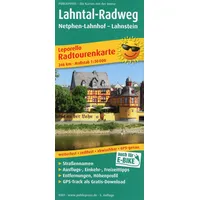 Freytag-Berndt und ARTARIA Radtourenkarte Lahntal-Radweg, Netphen-Lahnhof - Lahnstein 1