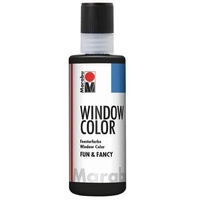 Marabu Window Color Konturenfarbe 80 ml Schwarz