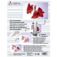 Olympia Laminierfolie DIN A6 glänzend 100 St.