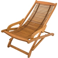 Indoba Liegestuhl 59 x 110 x 75 cm braun