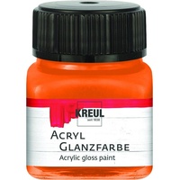 Kreul Acryl Glanzfarbe orange, 20 ml