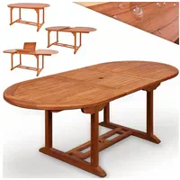 CASARIA Vanamo Gartentisch 200 x 100 x 74 cm