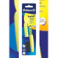 Pelikan Tintenroller Twist R457 Neon Gelb + 2KM/B Blister