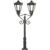 Viessmann 6073 - H0 Parklaterne zweiflammig, schwarz
