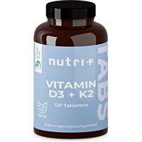 Nutrition-Plus Germany D3+K2 Depot Tabletten 120 St.