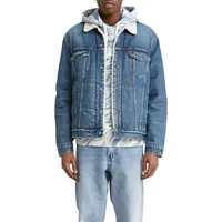 Levi's Type 3 Sherpa Trucker fable-medium wash XXL