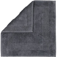 CAWÖ Luxus Badteppich 1000 Anthrazit 60 x 60 cm