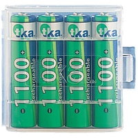 Tka 4er-Set NiMH-Akkus Typ AAA / Micro, 1.100 mAh,