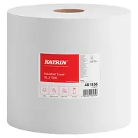 Katrin Putztuchrollen XL 2 1000 2-lagig hochweiß, 1.000 Blätter,