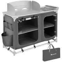 Tectake tectake® Campingküche Grau