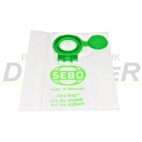Sebo Vliess-Filtertüten D8 (1 Packung= 10 Stück (EUR 1,08/Stück)