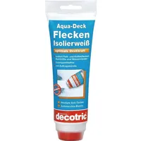 Decotric Aqua-Deck Isolierweiß 250 ml weiß Wandfarbe - Decotric