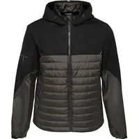 Hummel hmlNORTH Hybridjacke black/asphalt M