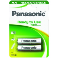 Panasonic Akku Mignon (AA/HR6) 2er Blister, Ready to Use