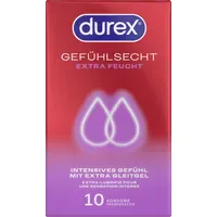 DUREX Gefühlsecht Extra Feucht 10 St.