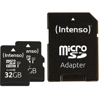 Intenso Premium R45 microSDHC 32GB Kit, UHS-I U1, Class