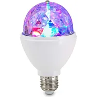 Briloner LED Leuchtmittel E27 Selbstdrehend Partylicht RGB Farbwechsel 3W