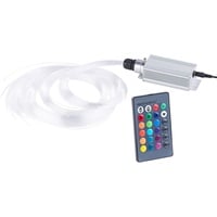 Lunartec Glasfaser-RGB-LED-Sternenhimmel mit Fernbedienung und 200 Lichtfasern