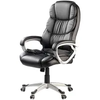 Newgen Medicals Bequemer Büro-Chef-Sessel mit Vibrations-Massagefunktion