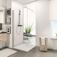 Schulte Duschrückwand Decodesign Zen Steine + Gras 90 x