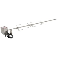 BBQ-Toro Grillspieß Set für Weber Genesis II 400er und