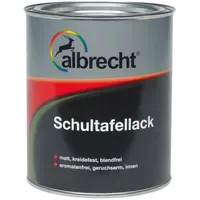 Albrecht Schultafellack Schwarz matt 0,75 l