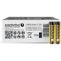 Everactive Alkaline batteries Industrial LR03 AAA - carton box