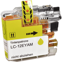 Ampertec kompatibel zu Brother LC-12E Y gelb