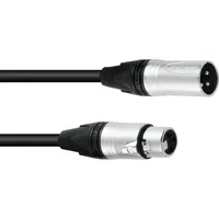 PSSO Lautsprecherkabel XLR 2x2,5 10m sw