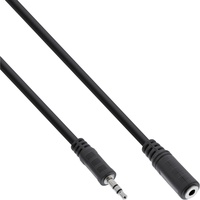 InLine Audiokabel 3,5mm-Klinken-Stecker / 3,5mm-Klinken-Buchse Stereo 2m (99931)